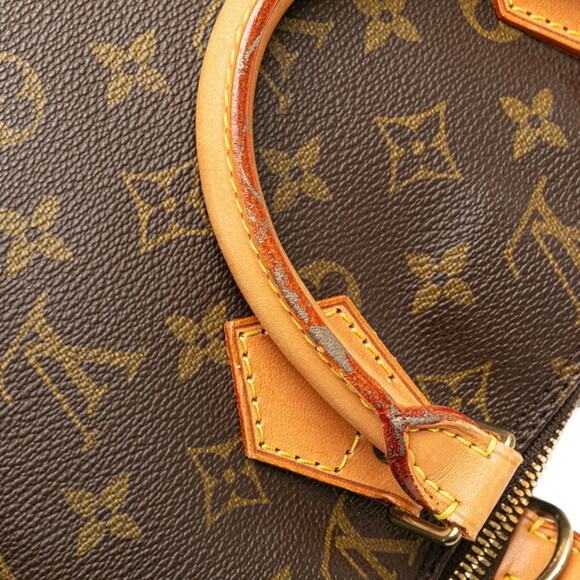 LOUIS VUITTON Black Monogram Leather Alma PM Shoulder Bag - Picture 7 of 12